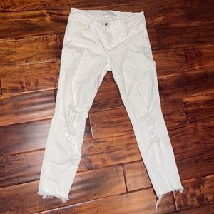 White jeans by J Brand